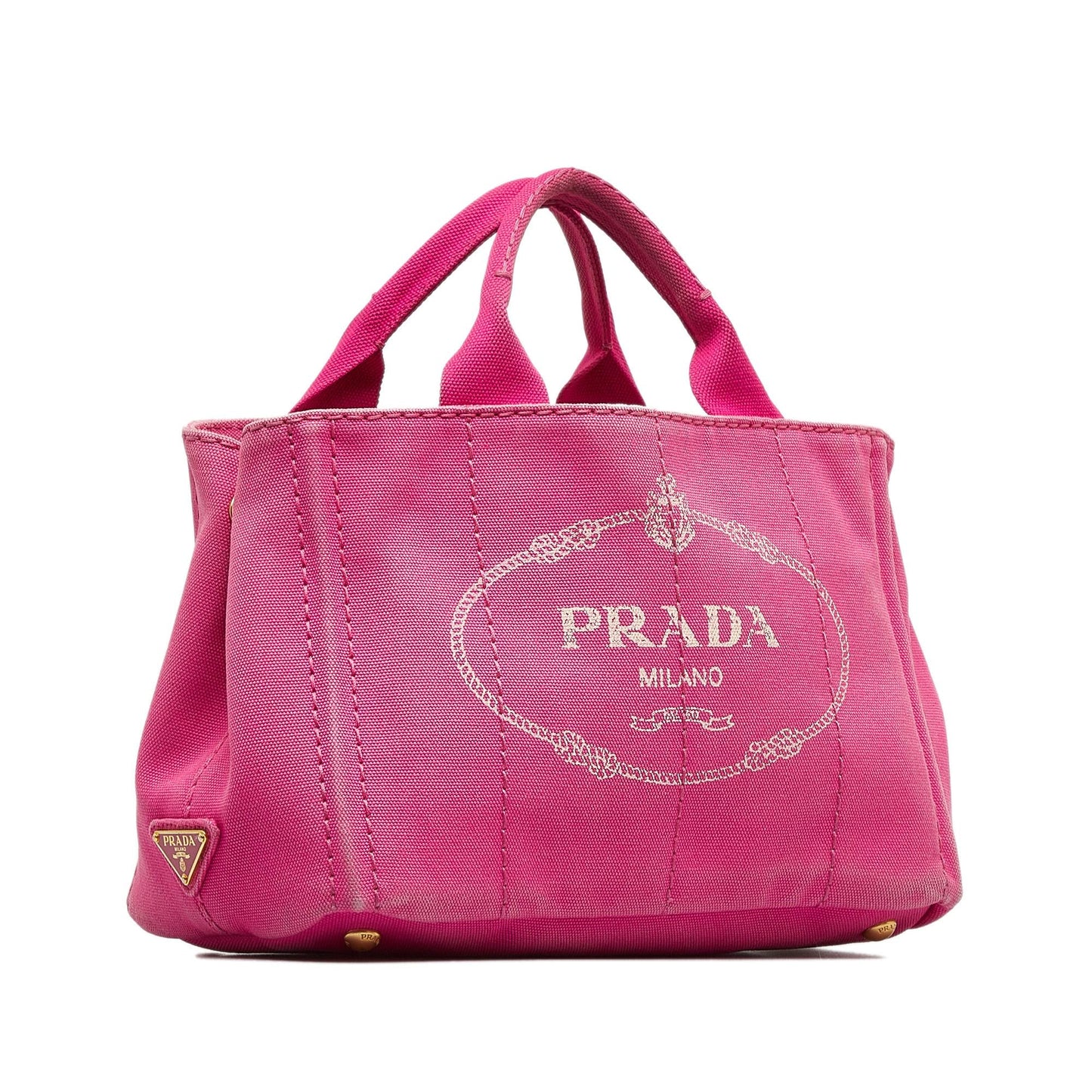 Prada Canapa Logo Satchel (SHG-m7rx6r)