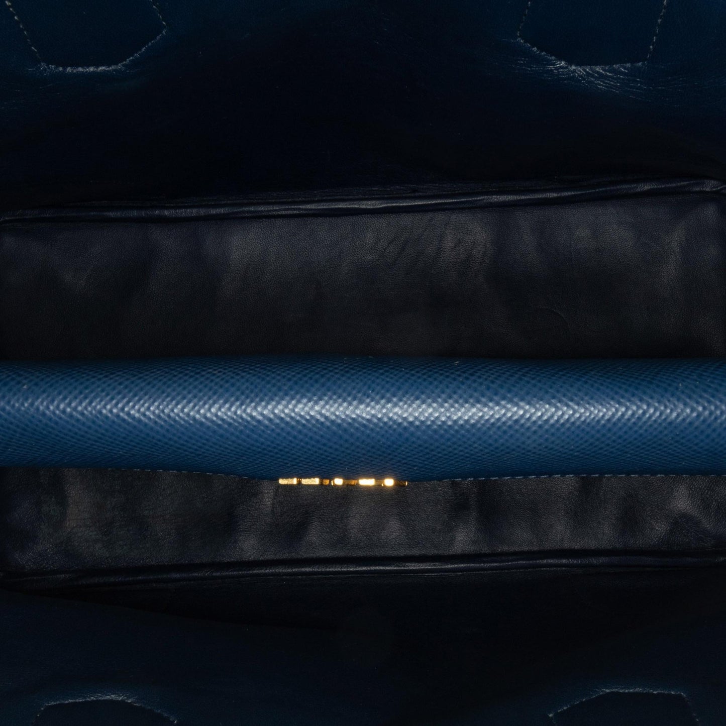 Prada Canapa and Saffiano Double Satchel (SHG-Er2FWX)