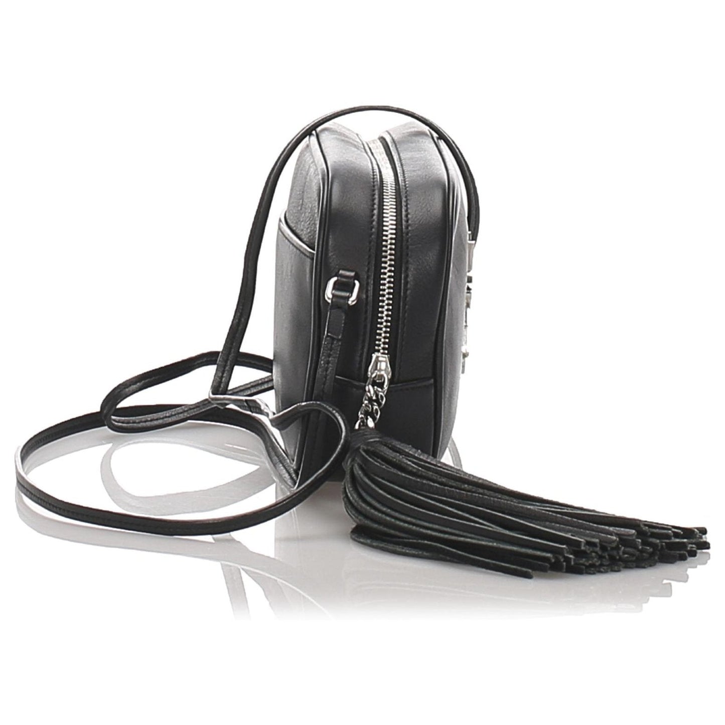 Saint Laurent YSL Blogger Leather Crossbody Bag