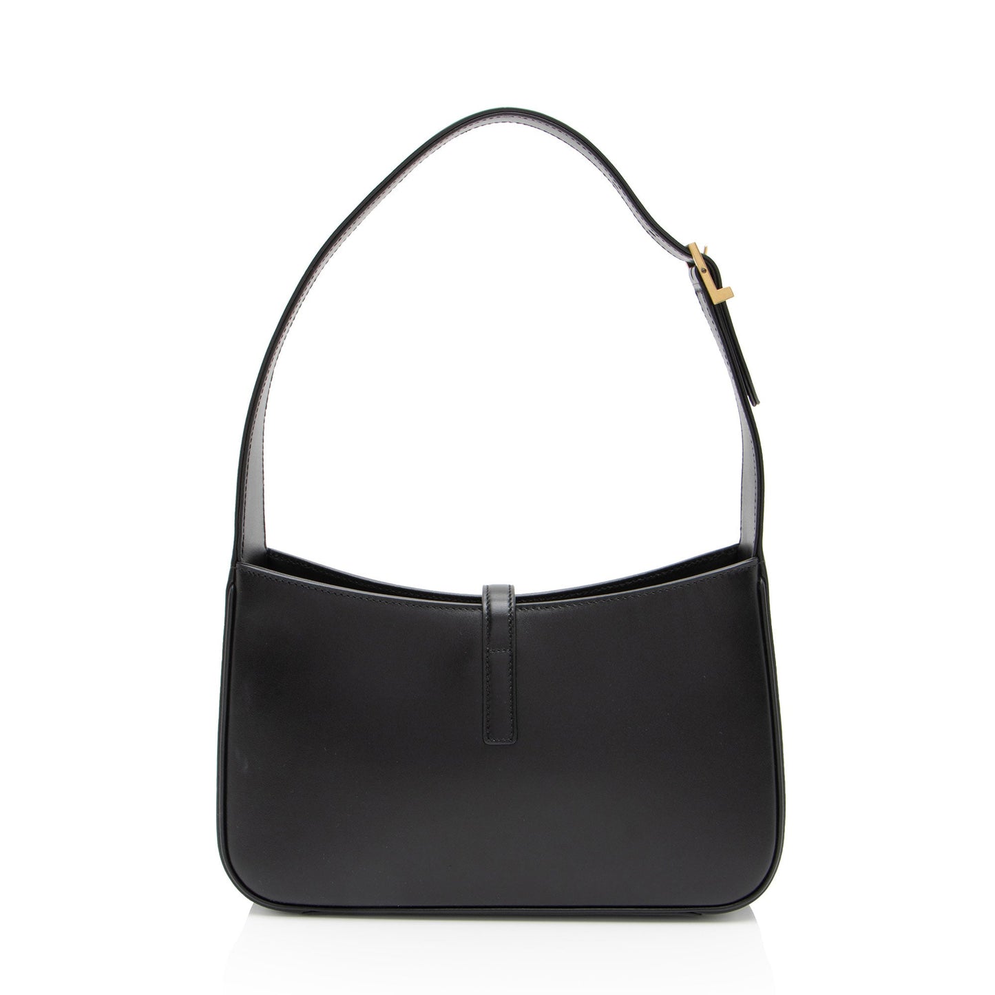 Saint Laurent Smooth Calfskin Monogram Le 5 A 7 Hobo (SHF-umK9NY)