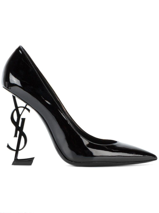 YSL Saint Laurent Opyum Point-Toe Patent Leather Pumps