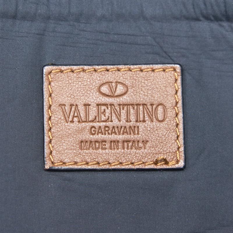 Valentino Garavani Leather-Trimmed Camouflage-Print Nylon Backpack