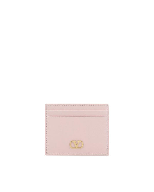 Valentino Garavani Rockstud Card Holder Leather Wallet Women Multicolor Wallets & Pouches ONE SIZE Multicolor