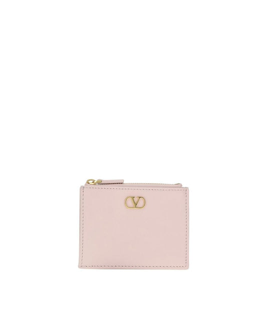 Valentino Garavani Rockstud Mini Wallet Zip Closure Women Multicolor Wallets & Pouches ONE SIZE Multicolor