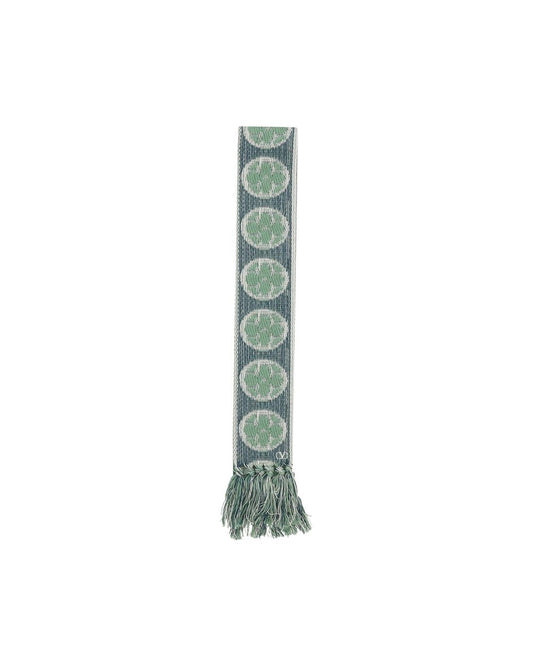 Valentino Garavani Floral Pattern Scarf - Woven Style Women Multicolor Scarves & Shawls Multicolor