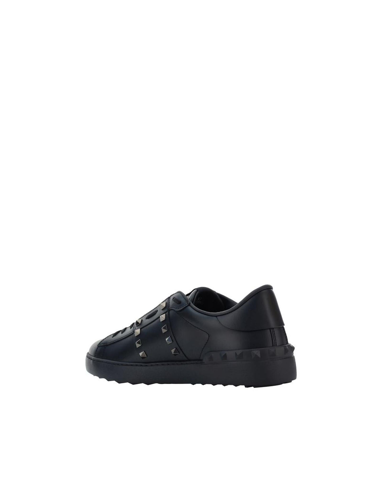 Valentino Garavani Open Sneaker Studded Leather Men Black