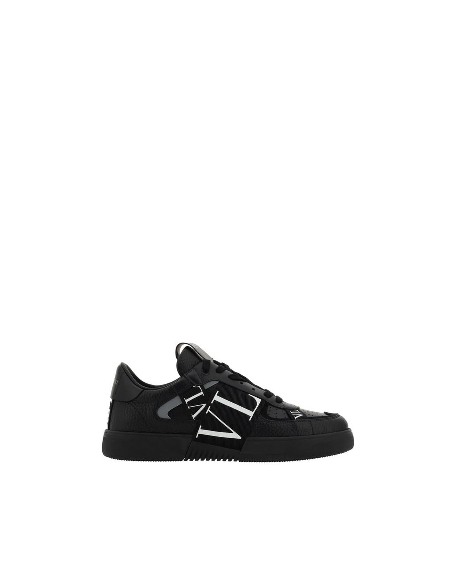 Valentino Garavani Open Sneaker LowTop Casual Men Black Black