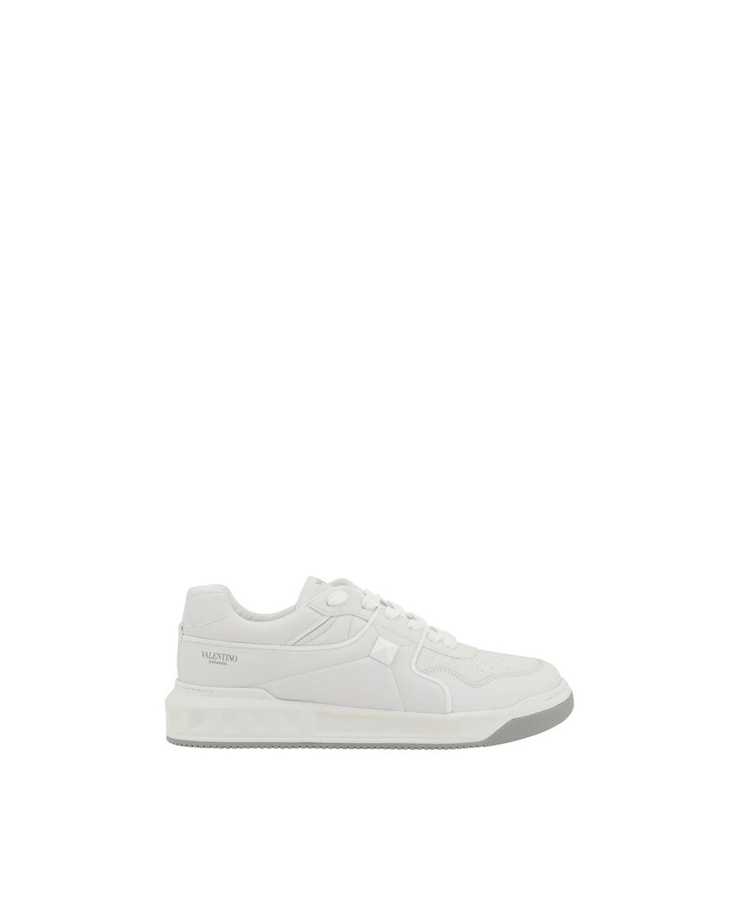Valentino Garavani Open Sneakers Leather Casual Men White White