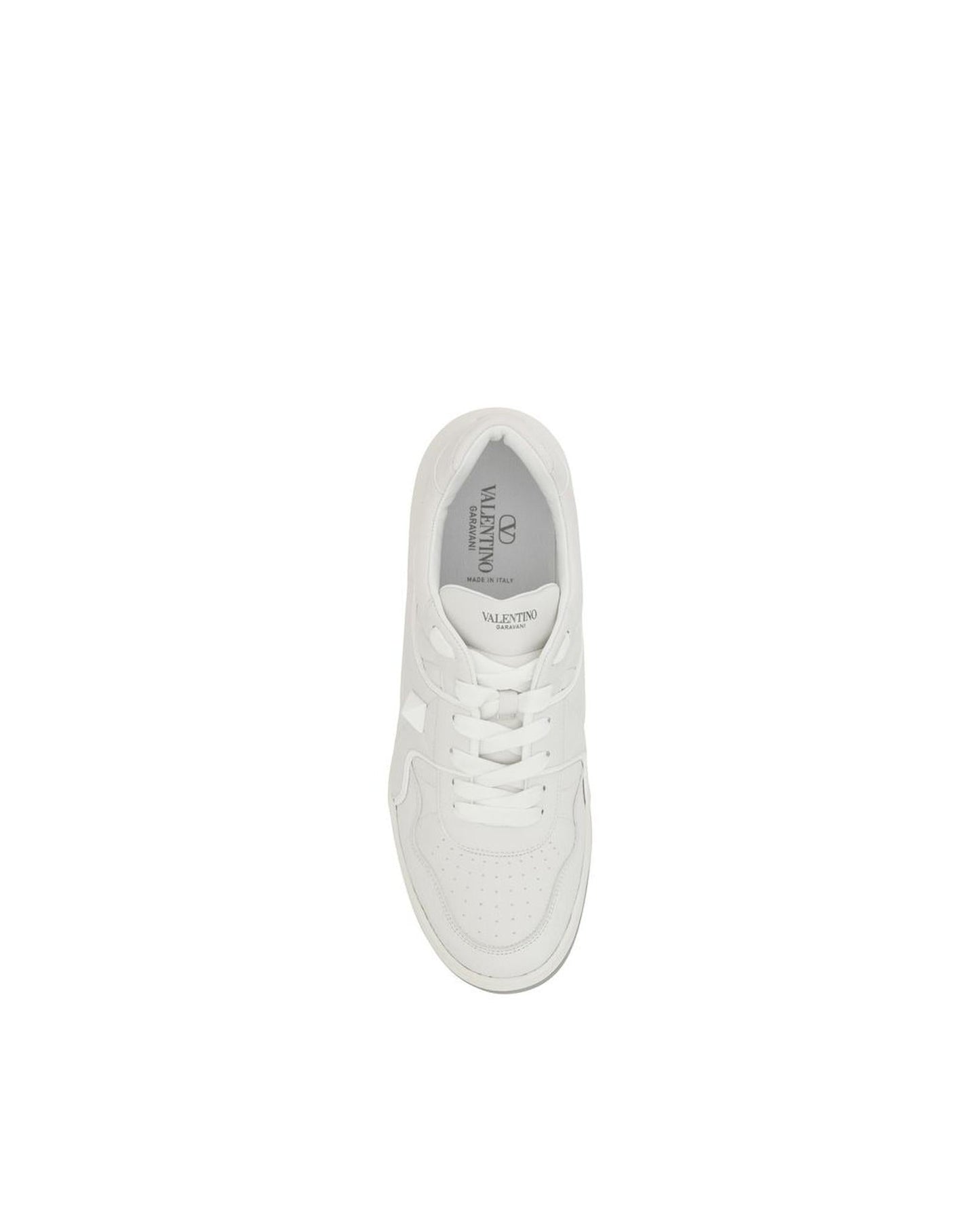 Valentino Garavani Open Sneakers Leather Casual Men White