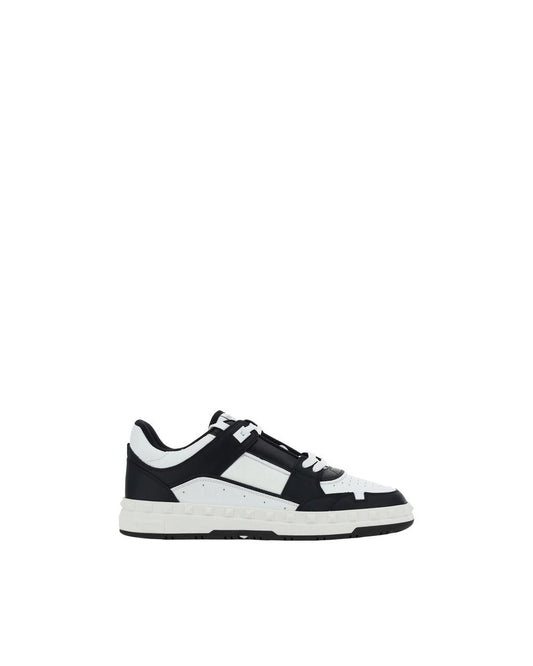 Valentino Garavani Open Sneakers Studded Sole Men Black Black