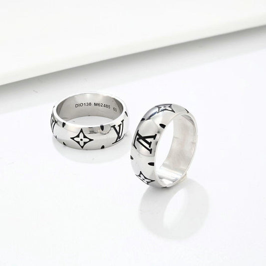 Louis Vuitton SILVER MONOGRAM RING