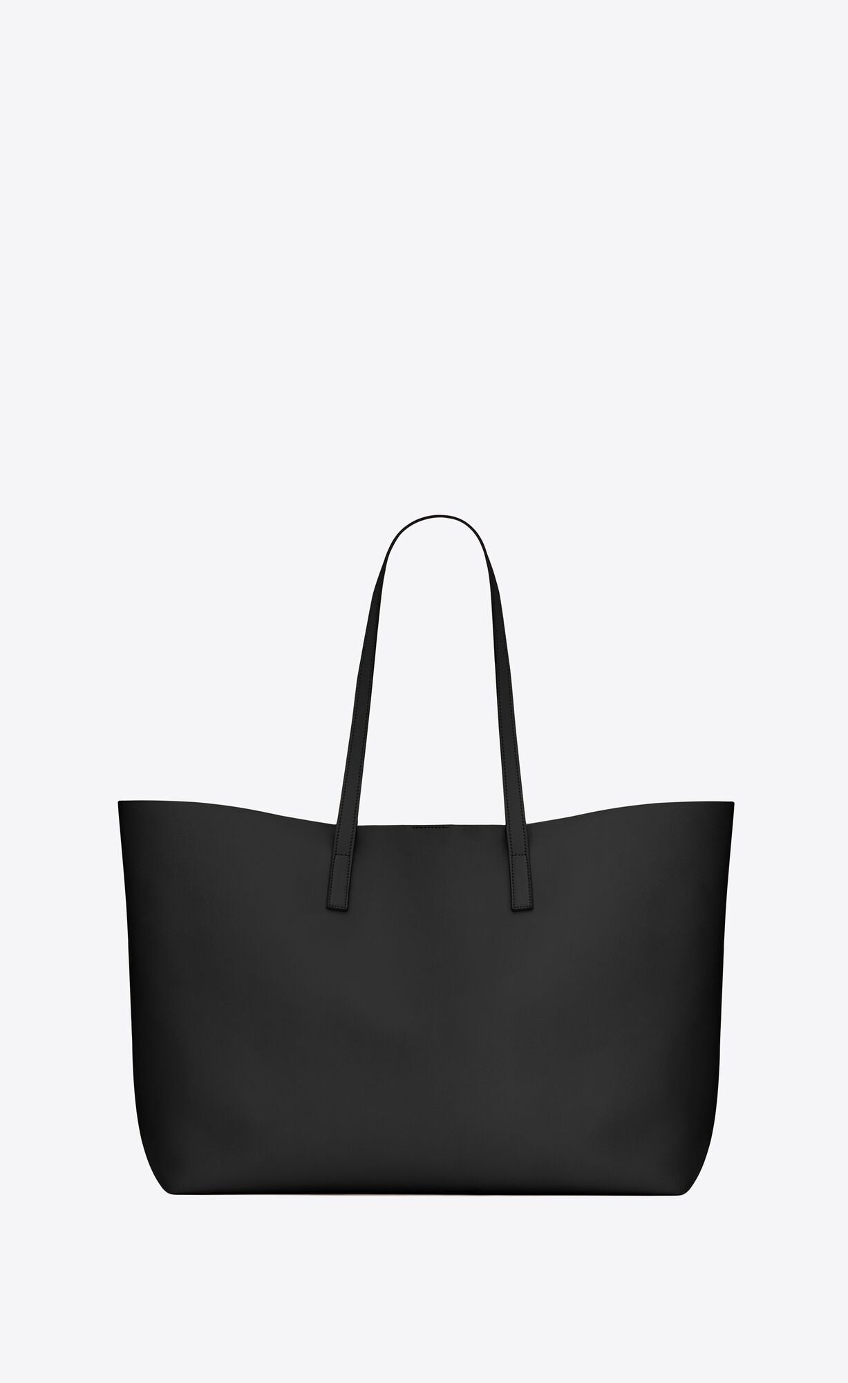 SAINT LAURENT SHOPPING TOTE E/W IN SUPPLE LEATHER