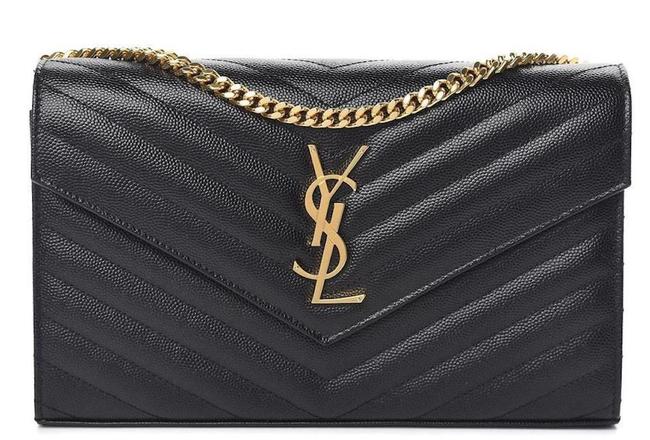 Saint Laurent Monogram Envelope Crossbody