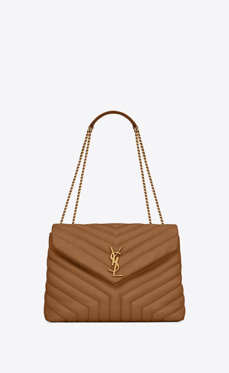 SAINT LAURENT LOULOU MEDIUM MATELASSE "Y" LEATHER BAG