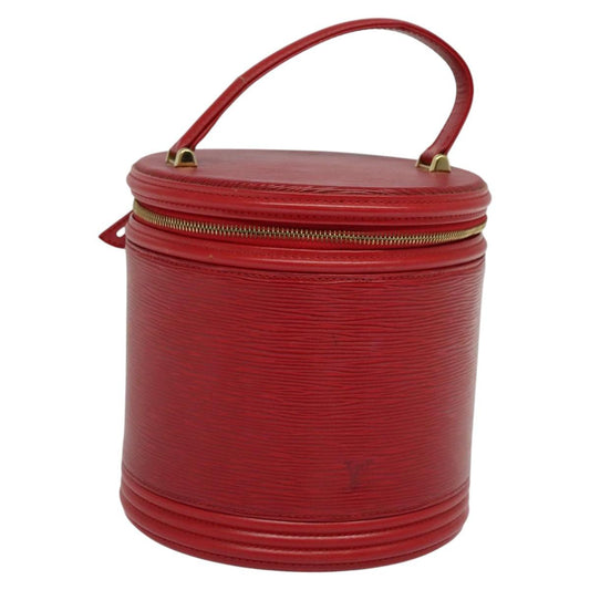 LOUIS VUITTON Epi Cannes Hand Bag Red M48037 LV am7649