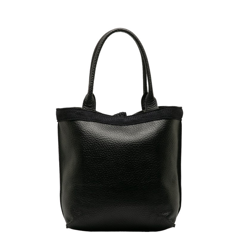 Saint Laurent Tote Bag in Grain Calf Leather Black
