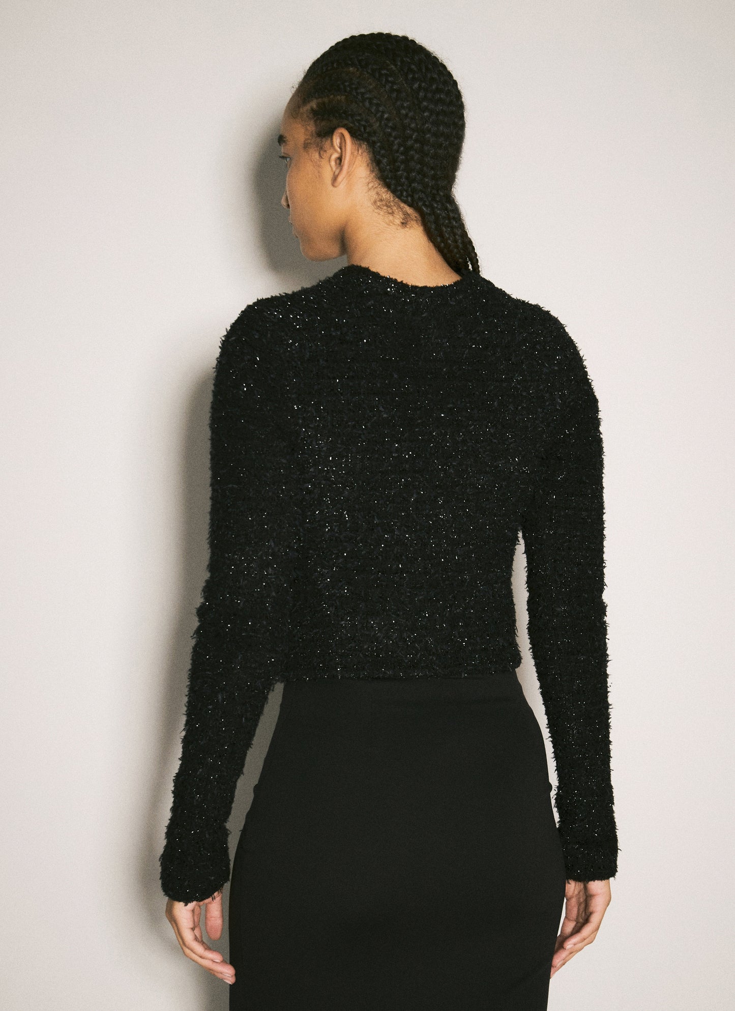 Balenciaga Women Cropped Cardigan