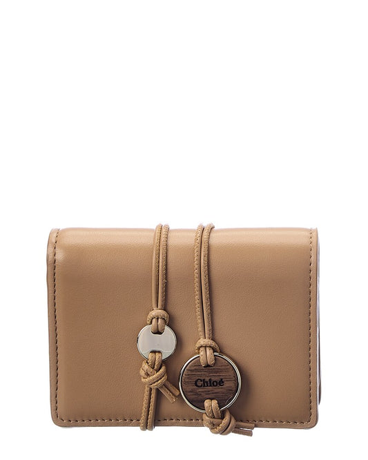 Chloe Malou Small Leather Wallet