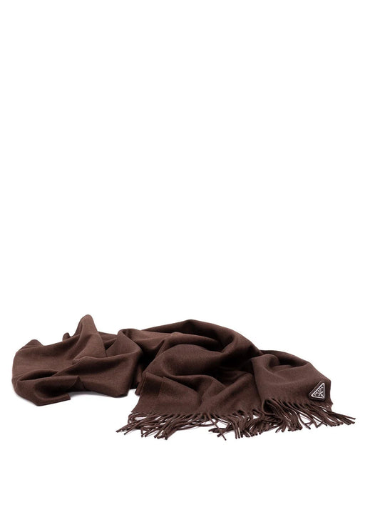 Prada Men Silk And Cashmere Scarf