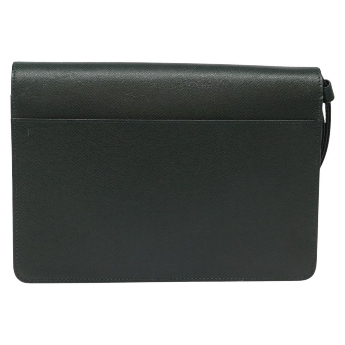 LOUIS VUITTON Taiga Pochette Kourad Clutch Bag Epicea M30194 LV bs22132