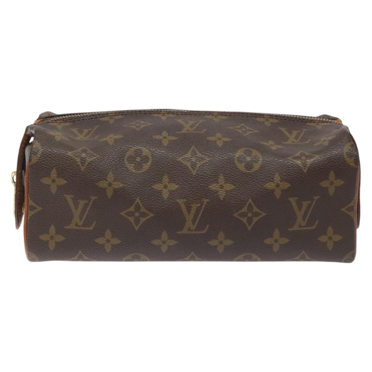 LOUIS VUITTON Monogram Trousse Patte Pression Cosmetic Pouch M47636 bs22142