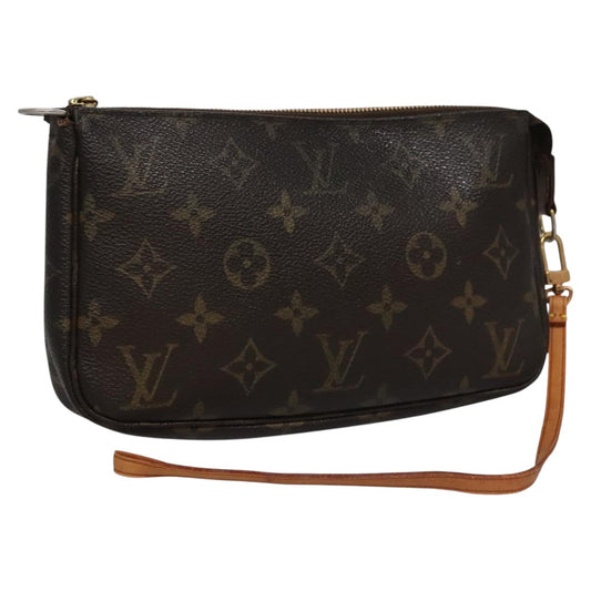 LOUIS VUITTON Monogram Pochette Accessoires Pouch M51980 LV bs22176
