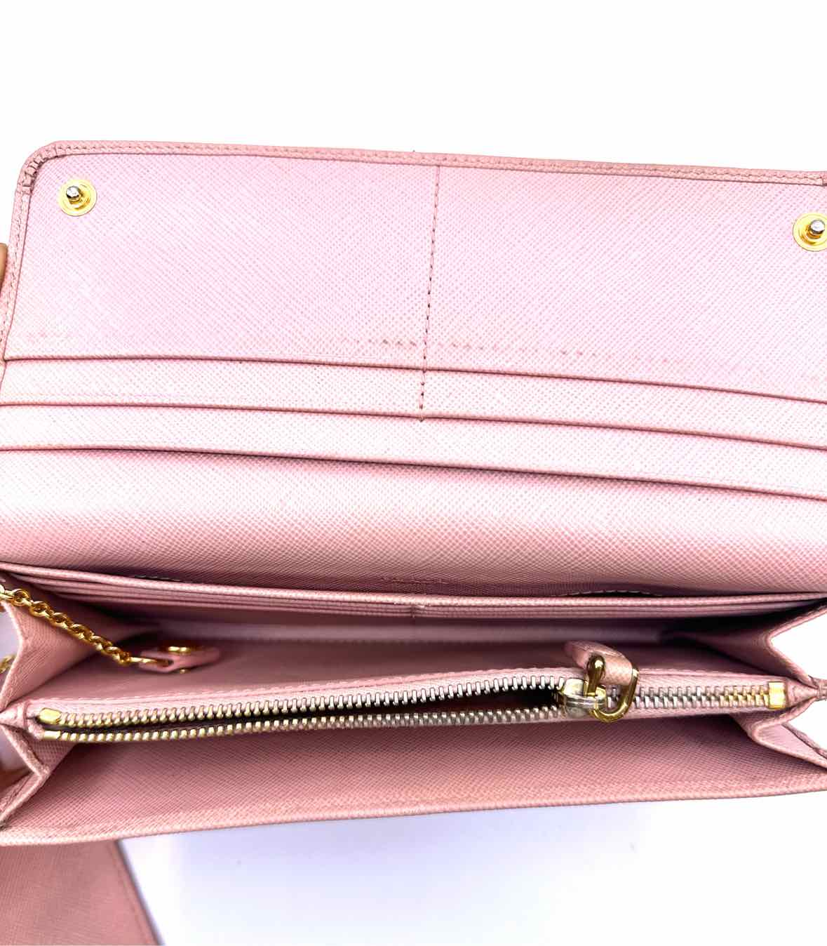 PRADA Pink Leather Wallet
