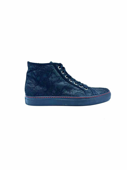 VALENTINO Size 8 Black Sneakers