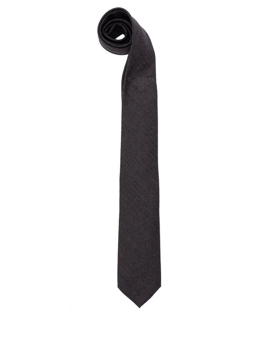 Prada Men Wool Tie