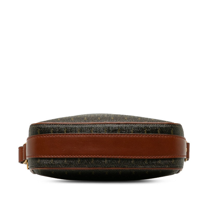 Saint Laurent 669957 Shoulder Bag PVC/Leather Brown