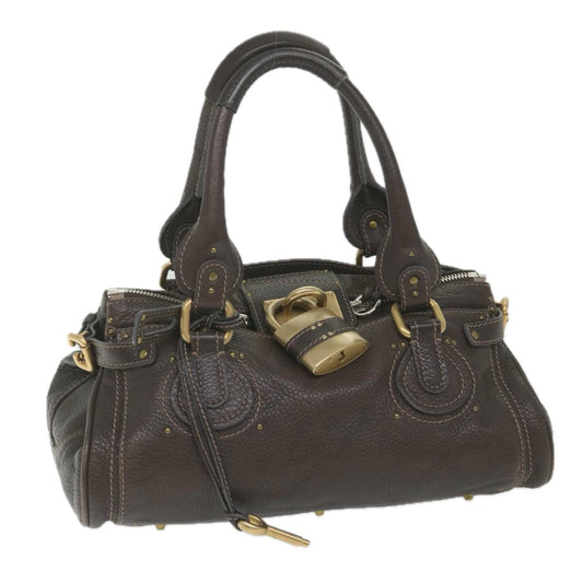 Chloe Paddington Hand Bag Leather Brown 02 11 51 5276 ep2377