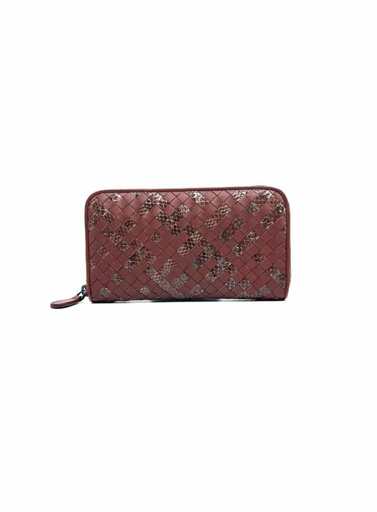 BOTTEGA VENETA Brown Leather Wallet