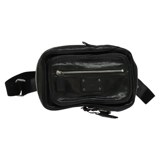 Chloe Paddington Body Bag Leather Black Silver hk2099