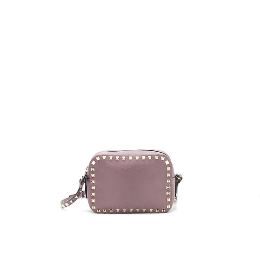Valentino rockstud Crossbody Camera Bag Light Purple