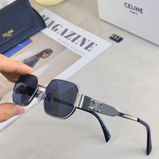 Celine TRIOMPHE SUNGLASS 501780 IN METAL
