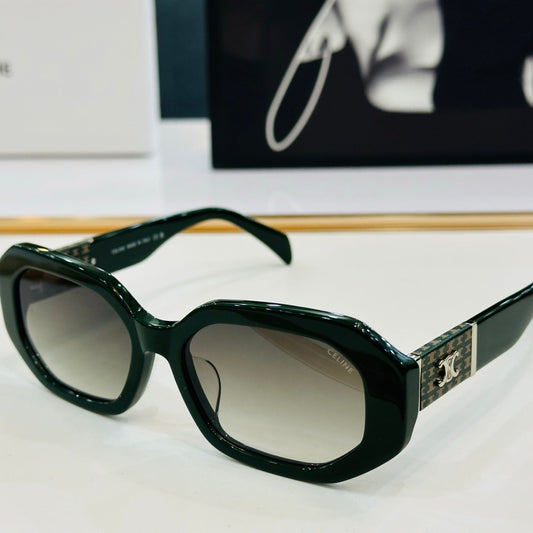 Celine TRIOMPHE OVAL SUNGLASS CL40169 IN ACETATE