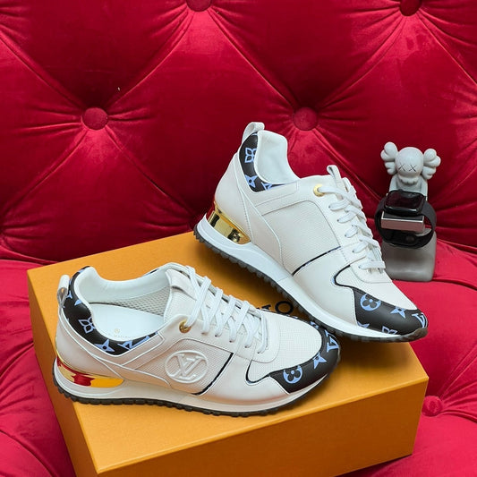 Louis Vuitton Run Away Trainer 60mm White Calfskin