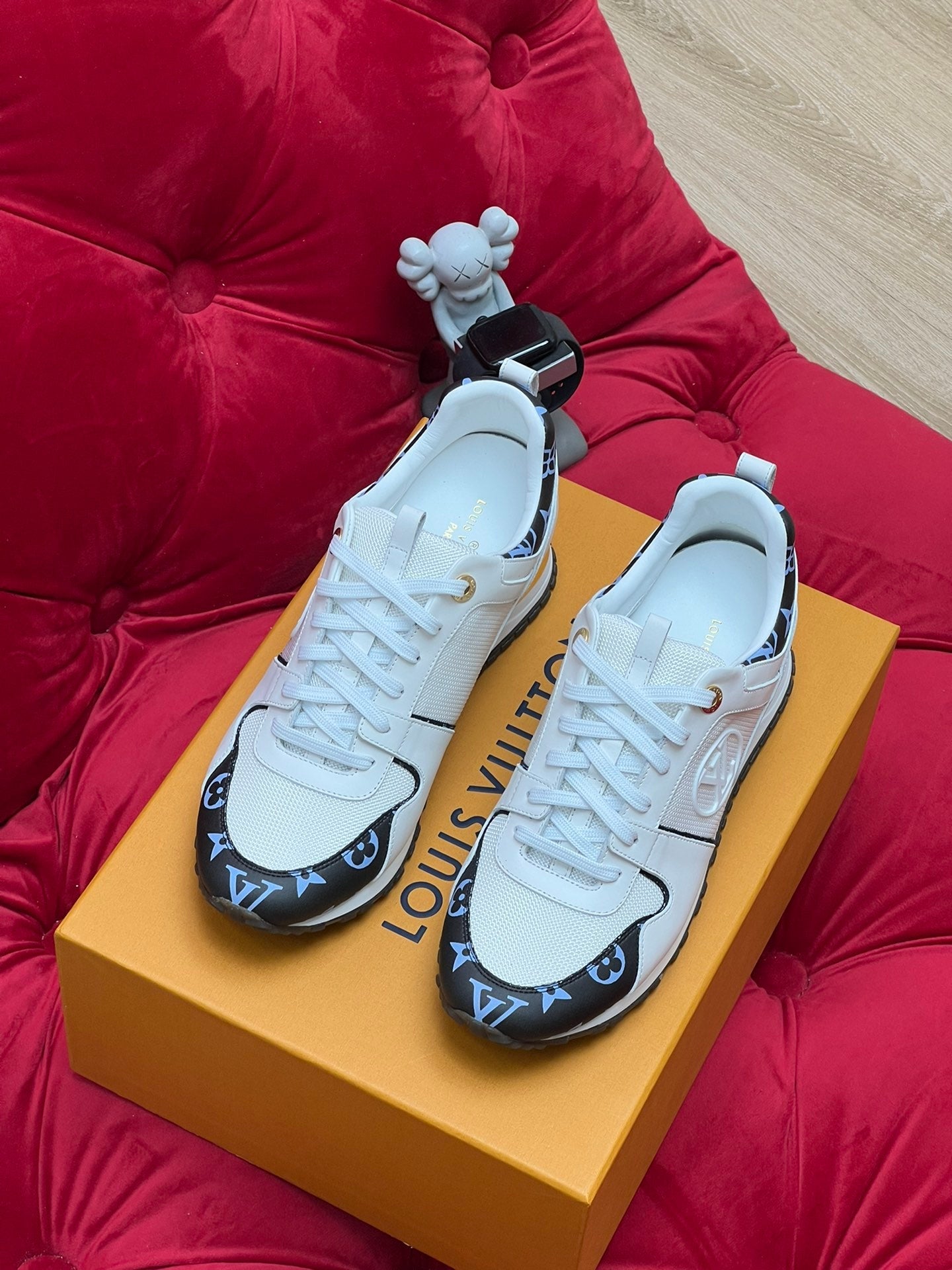 Louis Vuitton Run Away Trainer 60mm White Calfskin