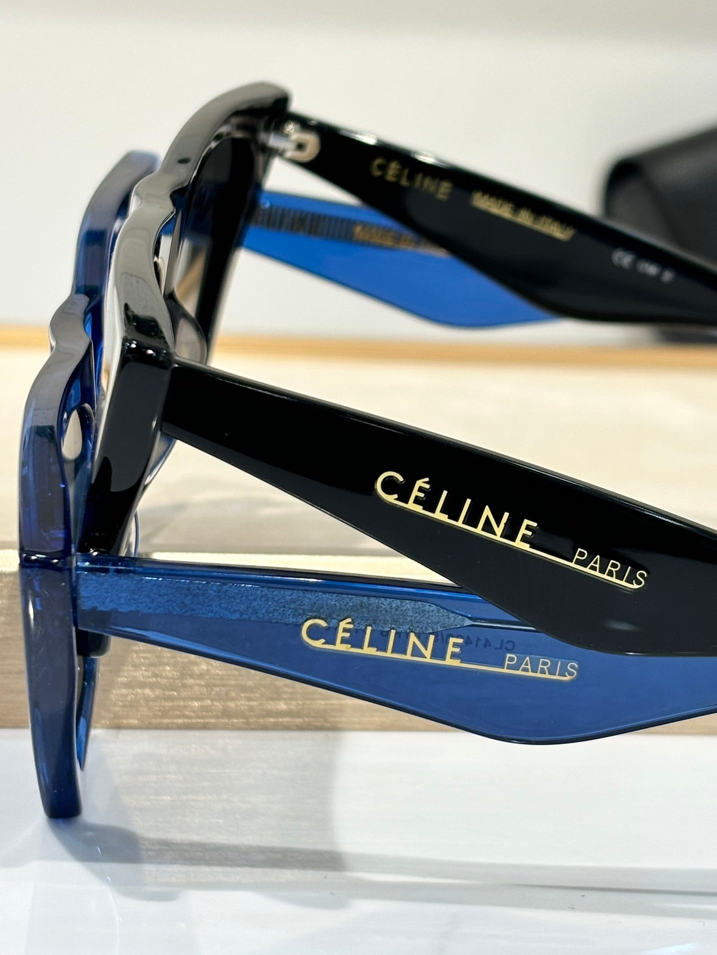 Celine TRIOMPHE SQUARE SUNGLASS 41468/S IN ACETATE