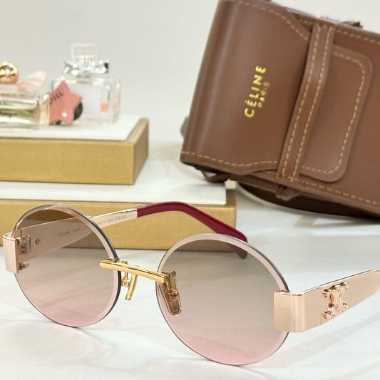 Celine TRIOMPHE SUNGLASS CL42121U IN METAL