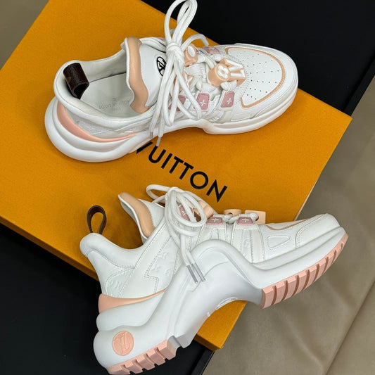 Louis Vuitton Archlight Sneaker White Mix Nude Calfskin