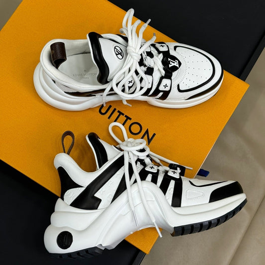 Louis Vuitton Archlight Sneaker White Mix Black Calfskin