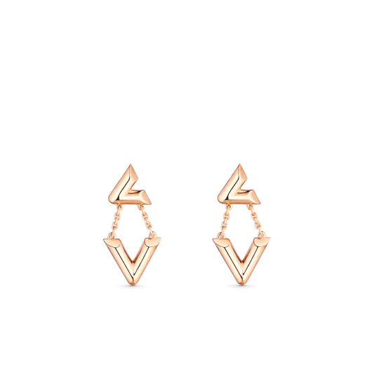 Louis Vuitton VOLT GOLD DROP EARRINGS