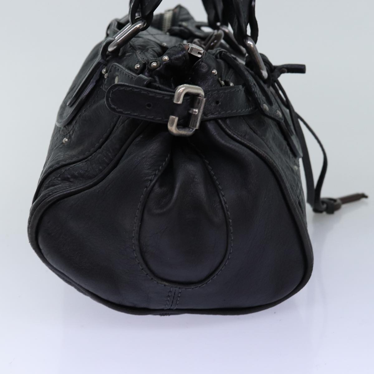Chloe Paddington Hand Bag Leather Black mr171
