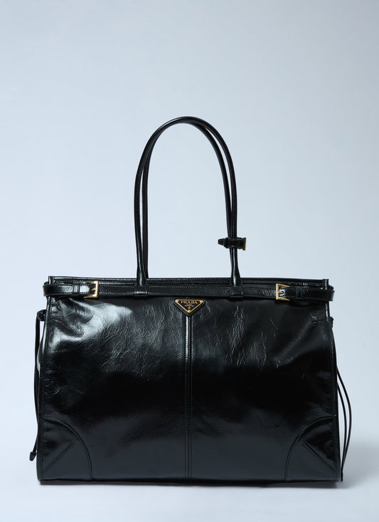 Prada Women Extra Large Bonnie Shoulder Bag