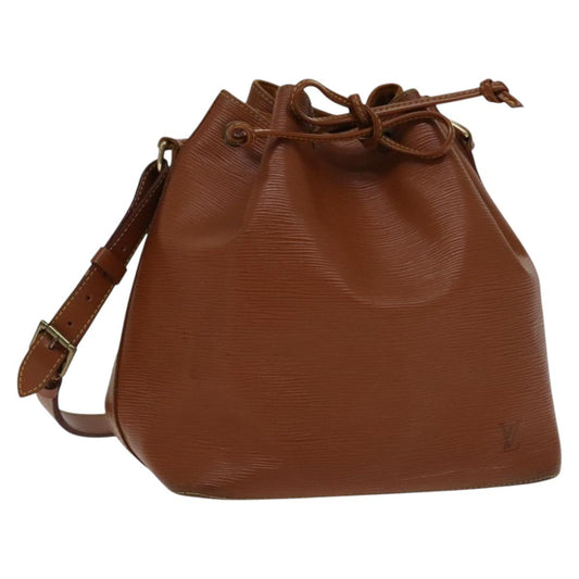 LOUIS VUITTON Epi Petit Noe Shoulder Bag Zipangu Gold M44108 LV th5628