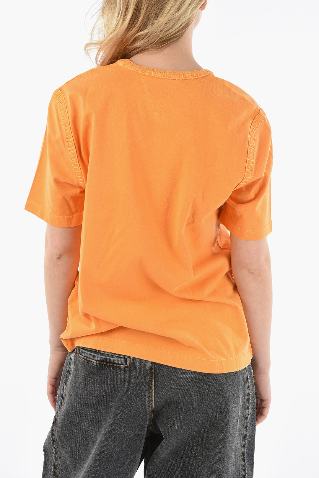 Bottega Veneta Visible Stitching Crew-neck T-Shirt