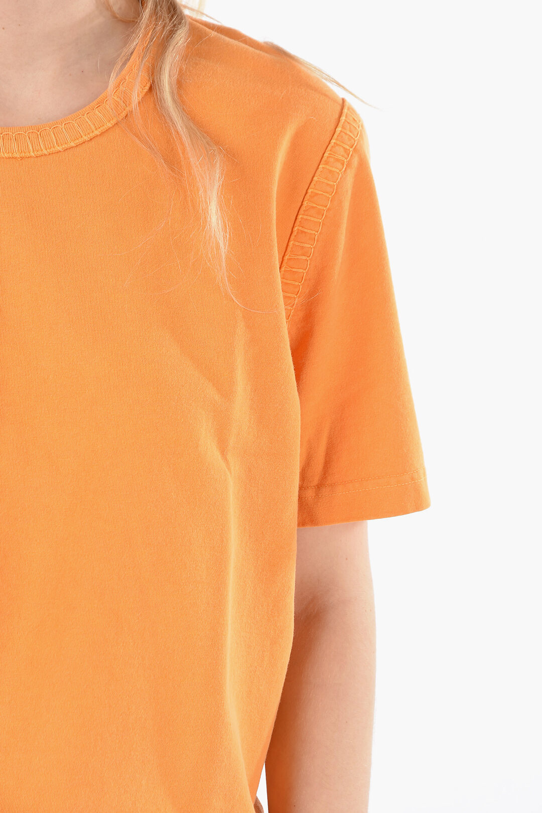Bottega Veneta Visible Stitching Crew-neck T-Shirt