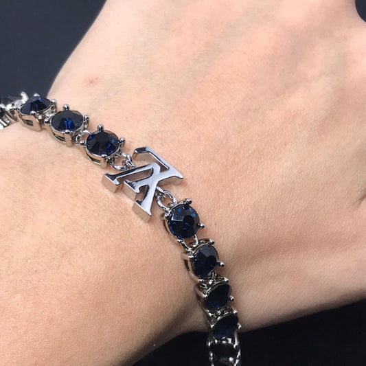 Louis Vuitton MONOGRAM BLACK STONE SILVER BRACELET