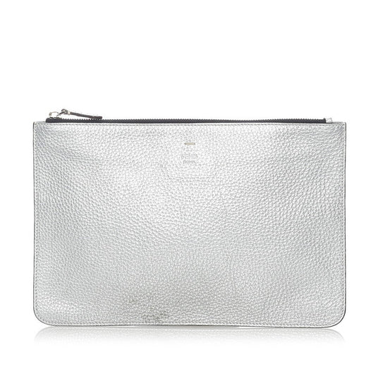Fendi Leather Clutch Bag 7N0078